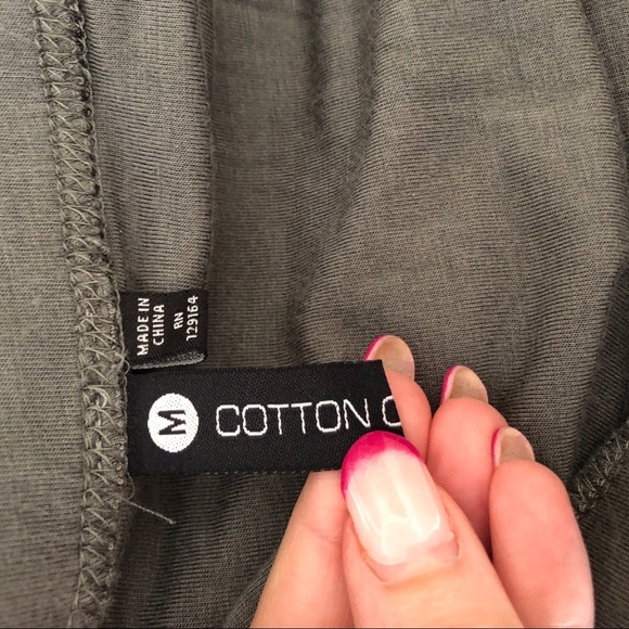 CottonOn Brand pull on pencil skirt olive green size M - Picture 3 of 6